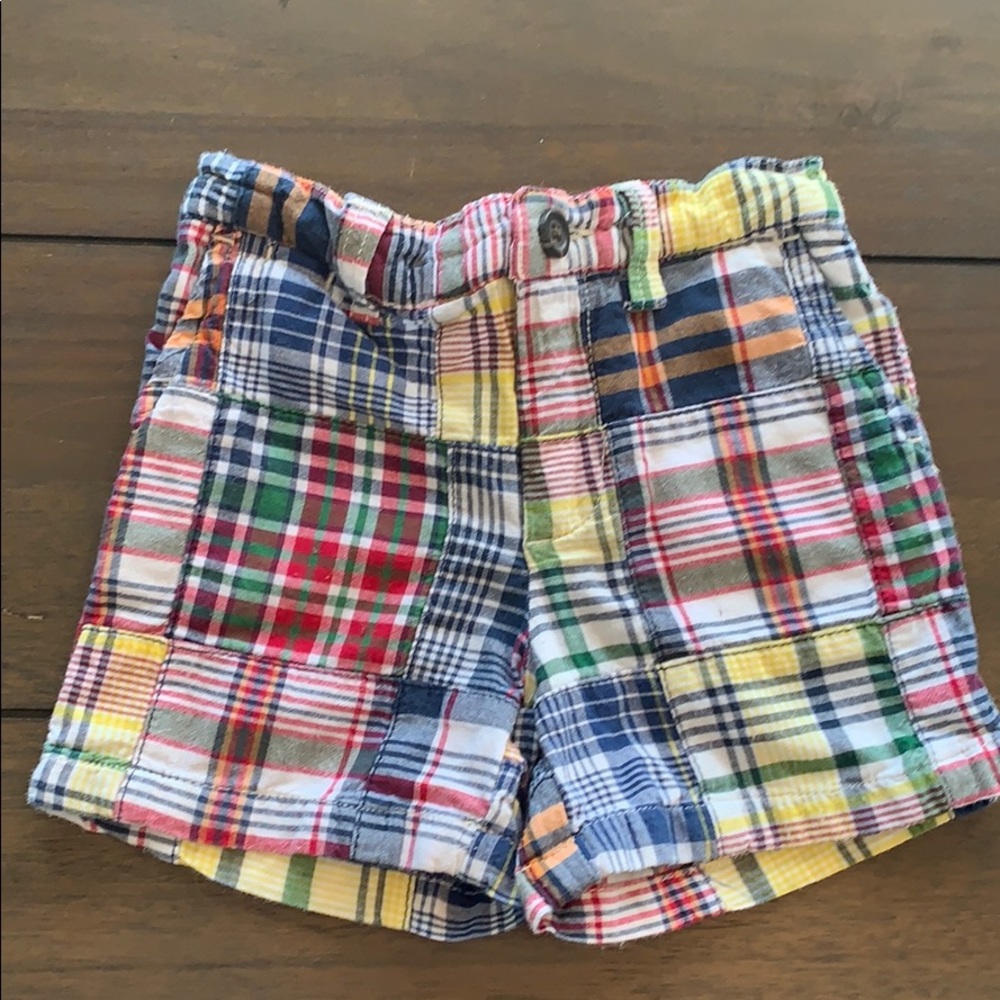 Plaid Patchwork Polo Ralph Lauren Shorts